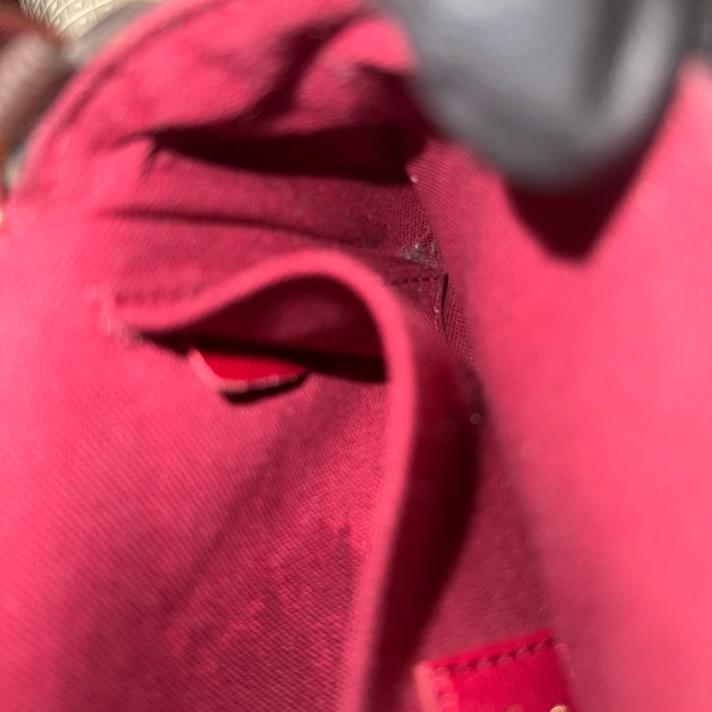 Red Fabric Interior